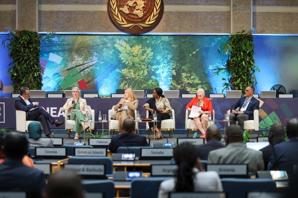 At UNEA 6, eaders from across environmental agreements discuss how to find synergies in their work at .