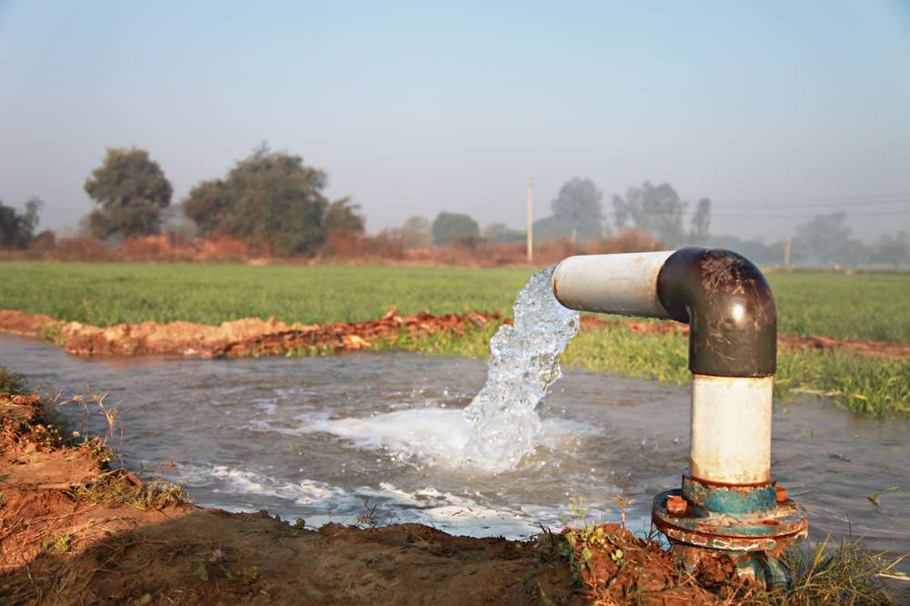 The agriculture sector can be a source of pollution for freshwater.