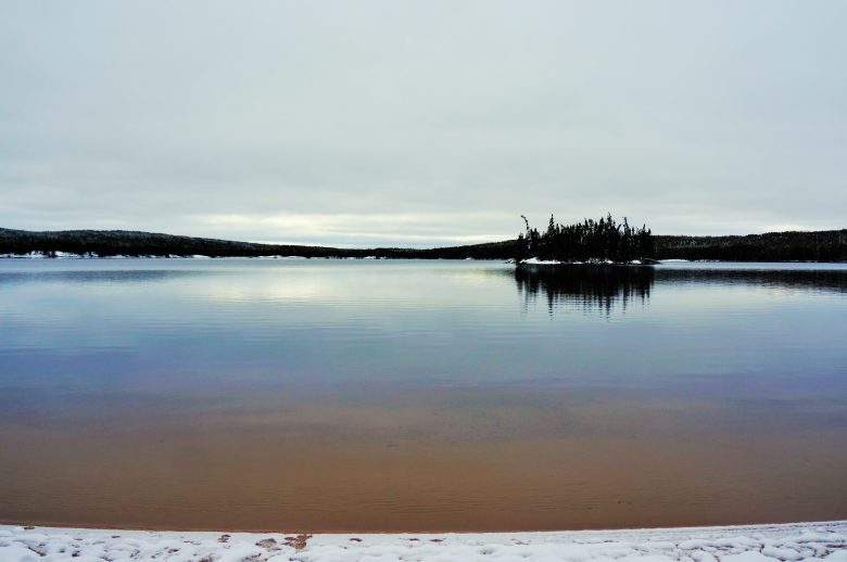view of lake at IISD Experimental Lakes Area in Ontario