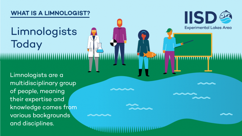 the role of limnologists today infographic from IISD Experimental Lakes Area in Ontario