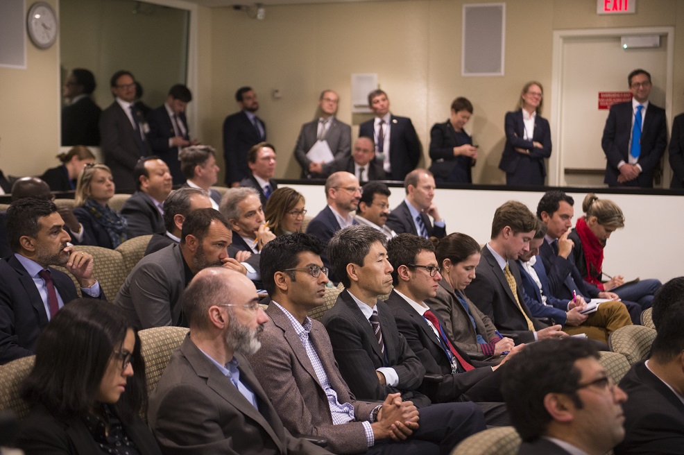 Audience watching the Talking Energy Subsidy Reform in Washington D.C.