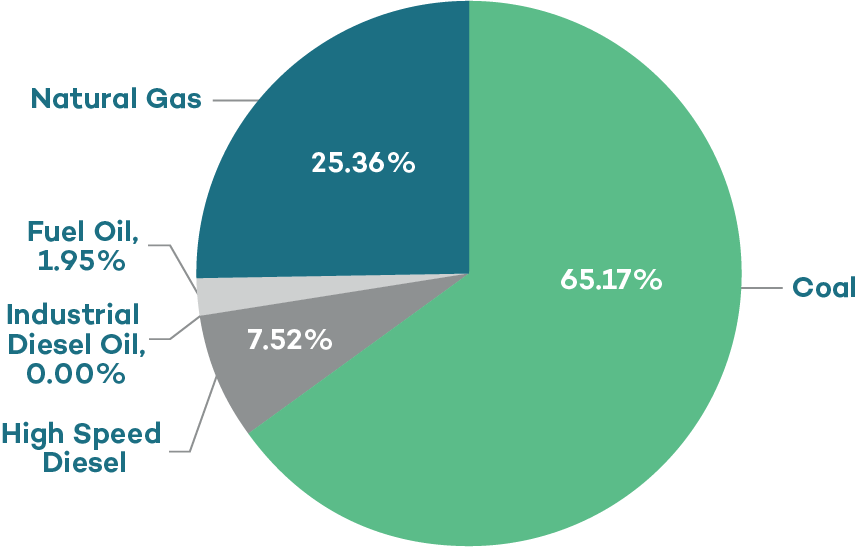 Share of Fuel Consumption of PT PLN Power Plant, 2015
