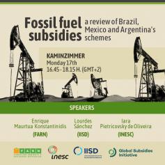 Bonn Climate Change conference fossil fuels side event 
