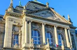 A historic building in France.