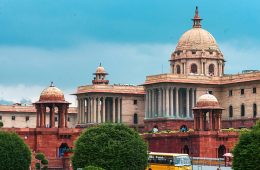 A government building in India.