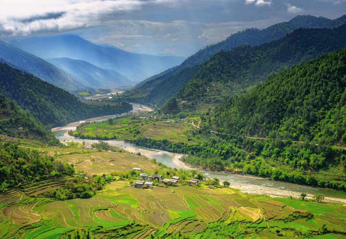 Valley in Bhutan