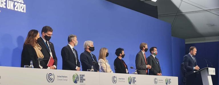 Launch of the Beyond Oil and Gas Alliance at COP 26 in Glasgow
