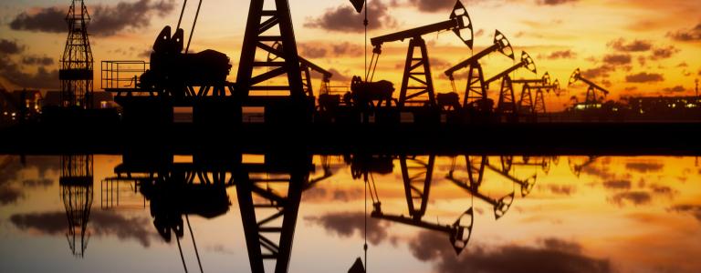 oil-production-sunset