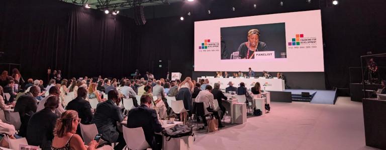 The FfD4 conference hall