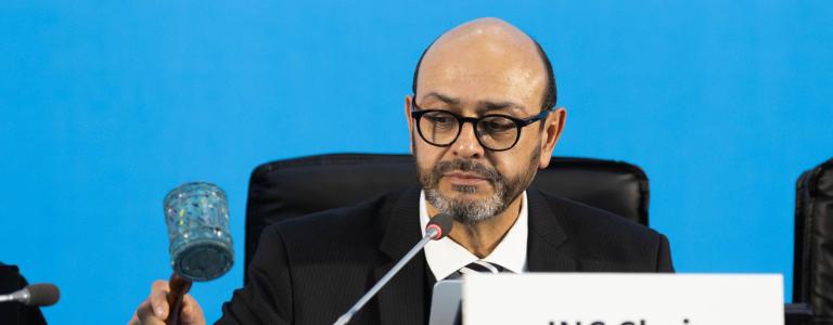 INC Chair Luis Vayas, Ecuador