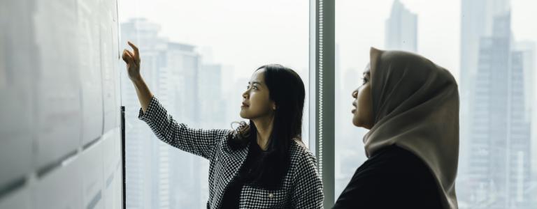 South East Asian women in office