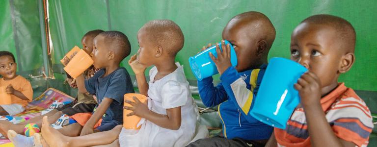 SUNCASA | Kids assisted by SUNCASA childcare program in Kigali, Rwanda. (Photo: Avega-Agahozo)