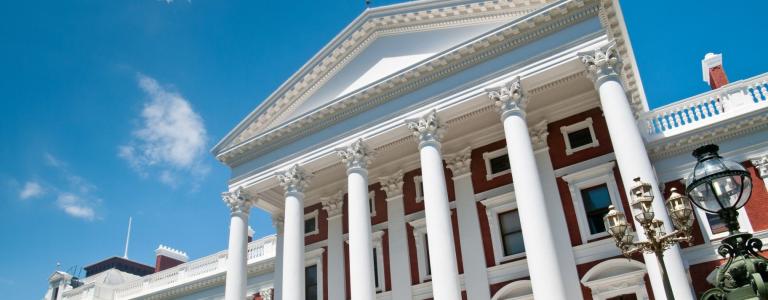 Court house in the sun