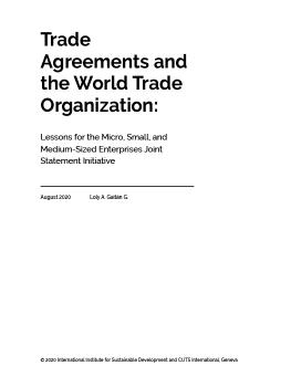 Cover of Trade Agreements and the World Trade Organization
