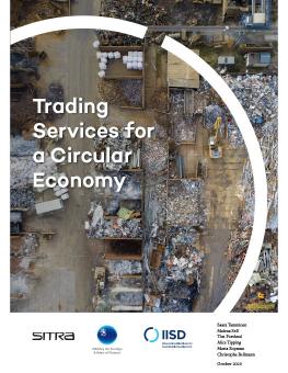 Cover of Trading Services for a Circular Economy 