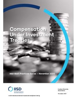 Compensation Under Investment Treaties cover