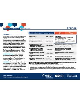 G20 Scorecard: France