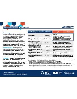 G20 Scorecard: Germany