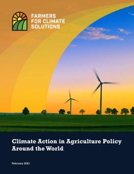 Climate Action in Agriculture Policy Around the World report cover