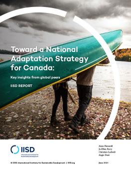Toward a National Adaptation Strategy for Canada: Key insights from global peers