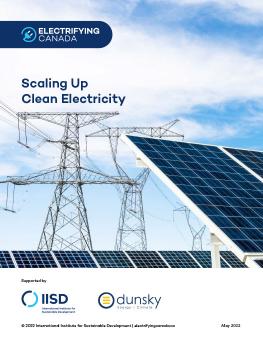 Scaling Up Clean Electricity