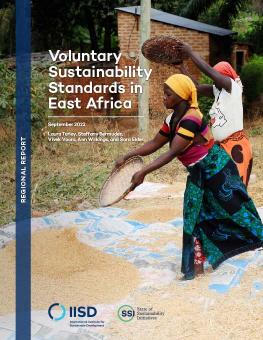 Voluntary Sustainability Standards in East Africa cover showing Sustainable Agriculture Tanzania's (SAT) operations in the Morogoro and Mvomero regions