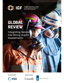 Global Review: Integrating Gender Into Mining Impact Assessments 