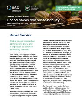 Global Market Report: Cocoa prices and sustainability 
