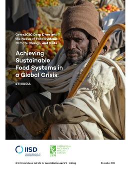Achieving Sustainable Food Systems in a Global Crisis: Ethiopia report  cover