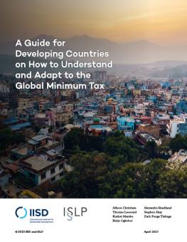 A Guide for Developing Countries on How to Understand and Adapt to the Global Minimum Tax cover