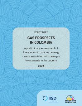 Gas Prospects in Colombia report cover.