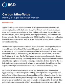 Carbon Minefields newsletter header and introduction
