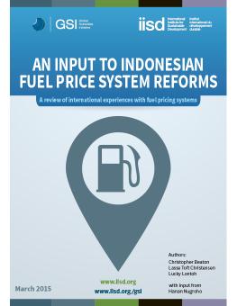 An Input to Indonesian Fuel Price System Reforms report cover