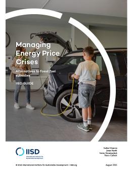 Managing Energy Price Crises report cover