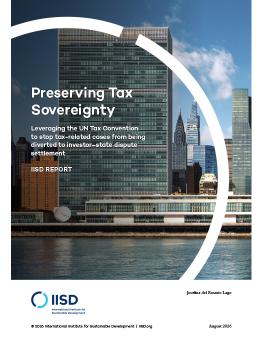 Preserving Tax Sovereignty report cover