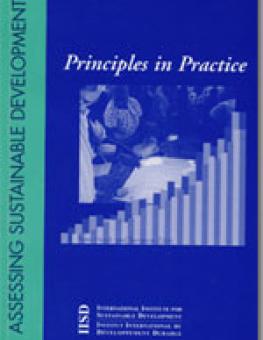 Assessing Sustainable Development: Principles in Practice ...