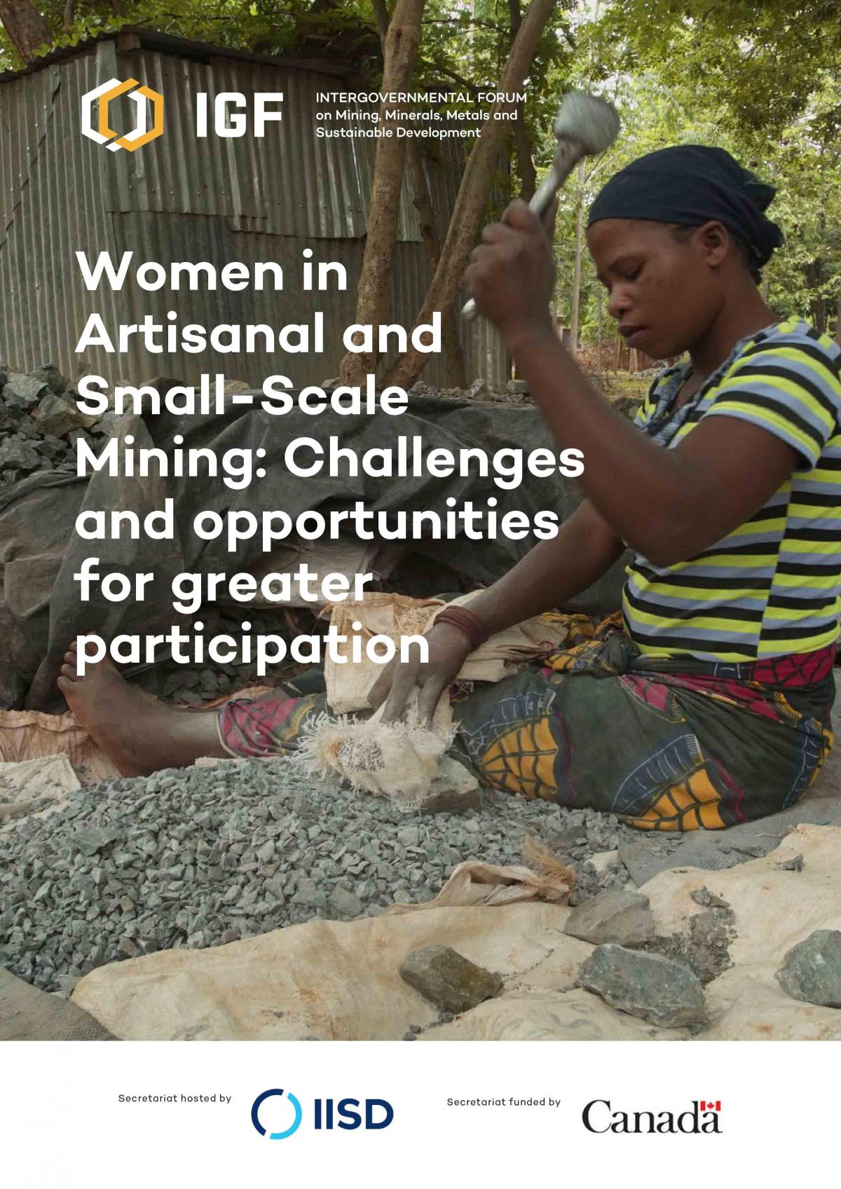 Women in Artisanal and Small-Scale Mining: Challenges and opportunities for  greater participation