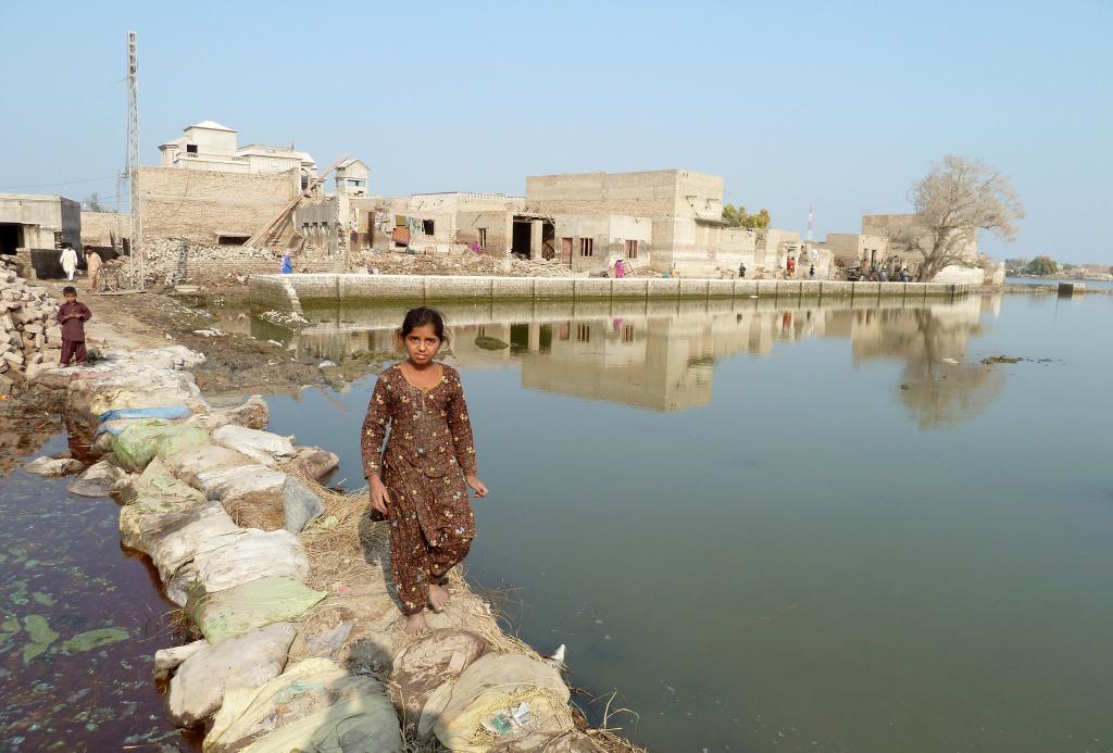 Наводнение в провинции Синд, Пакистан