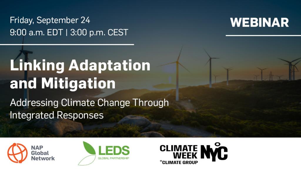 Linking Adaptation and Mitigation: Addressing Climate Change Through Integrated Responses