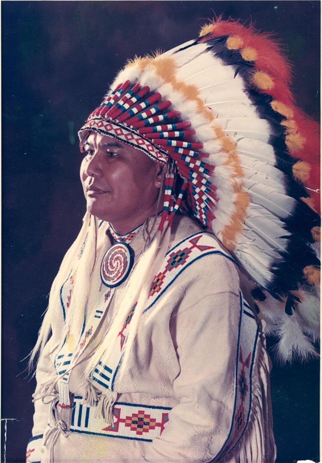 Grand Chief George Manuel from the National Indian Brotherhood in Canada