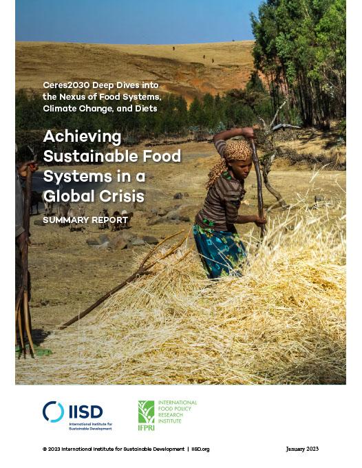 Achieving Sustainable Food Systems in a Global Crisis: Summary Report