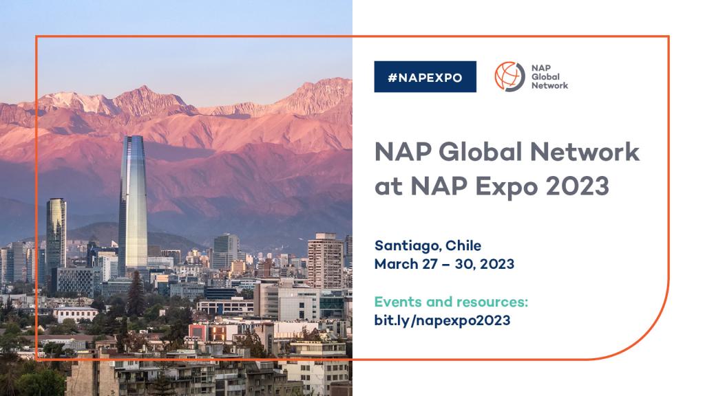 Event graphic for NAP Expo 2023