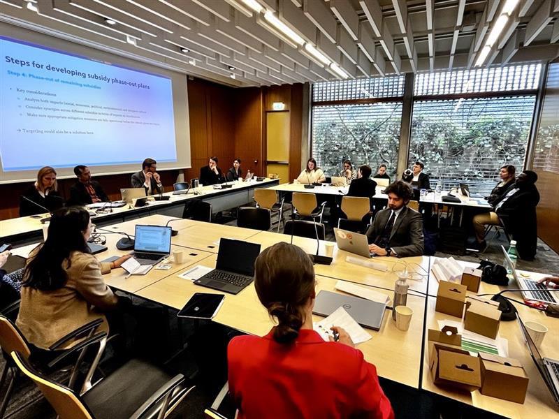 COFFIS members view a presentation.