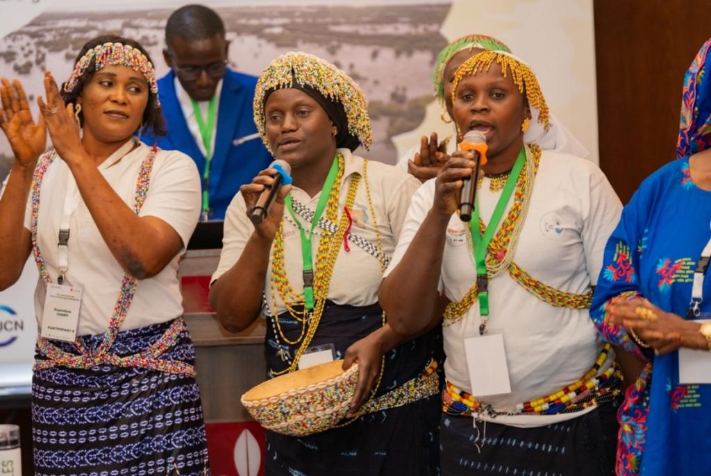 Seynabou Gomis, Seynabou Sambou and Fatou Sambou, three women from Casamance