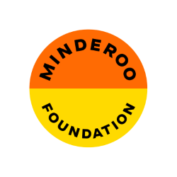 Logo for the Minderoo Foundation