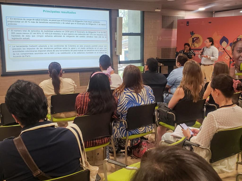 Participants in climate and health breakout session in Santa Marta