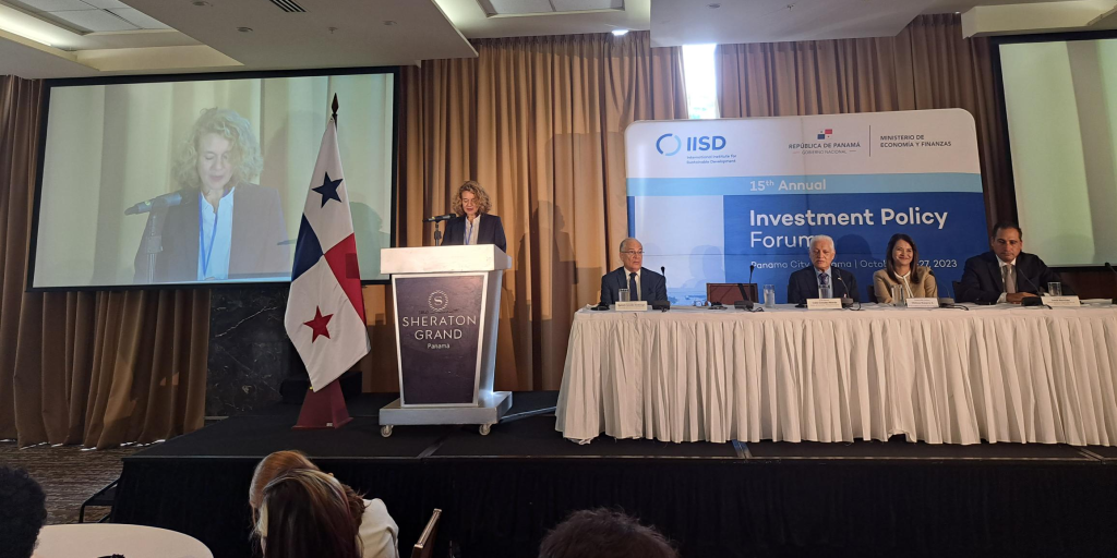 Opening speech by Nathalie Bernasconi at the 2023 Investment Policy Forum in Panama City, Panama