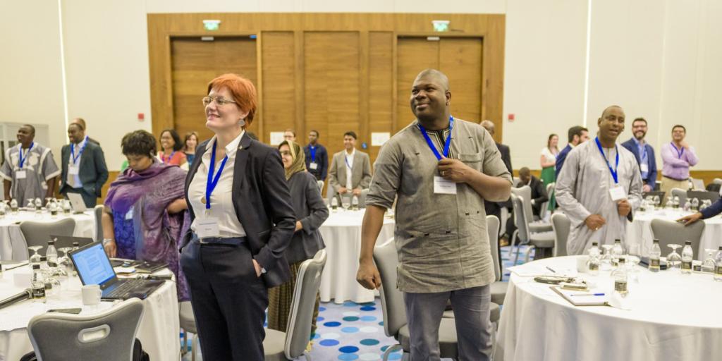 Participants at the 2019 Investment Policy Forum in Cartagena, Colombia