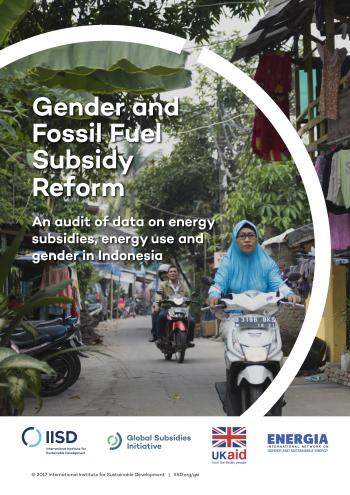 Read the report &quot;Gender and Fossil Fuel Subsidy Reform: An audit of data on energy subsidies, energy use and gender in Indonesia&quot;: http:\/\/bit.ly\/2IFGmYr