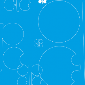 OPEC logo pattern in a blue background. 